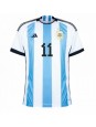 Billige Argentina Angel Di Maria #11 Hjemmedrakt VM 2022 Kortermet